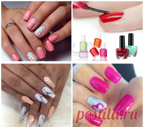 New nail colors 2018: tips and stylish shades of nails 2018