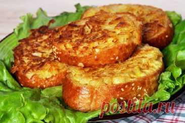 Гренки с луком — Сад Заготовка
