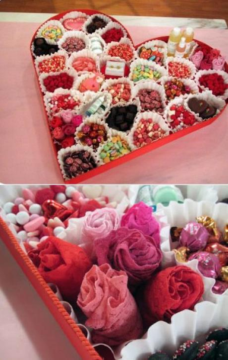 Идеи креативных подарков-поздравлений на День св Валентина