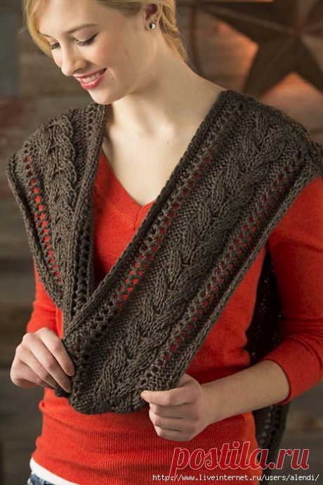 Шарфы-СНУДЫ (Snood) спицами . Идеи и описания.: Дневник группы «ВЯЖЕМ ПО ОПИСАНИЮ»: Группы - женская социальная сеть myJulia.ru