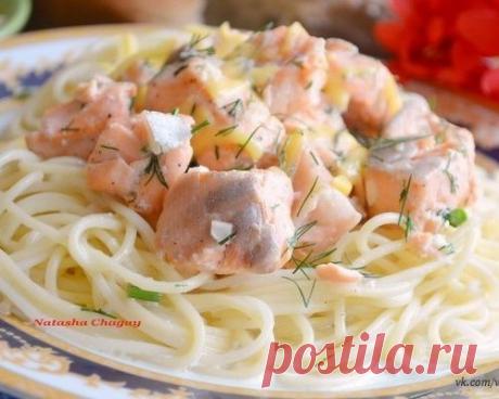 &quot;Семга в сливочно-чесночном соусе&quot;