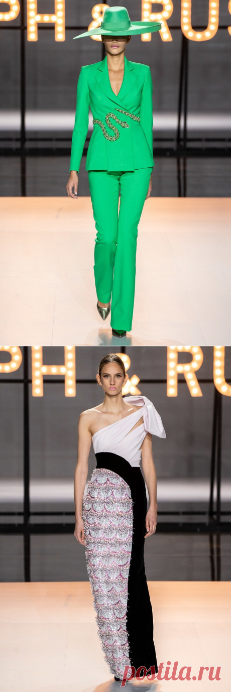 Коллекция Ralph &amp; Russo Haute Сouture весна-лето 2019