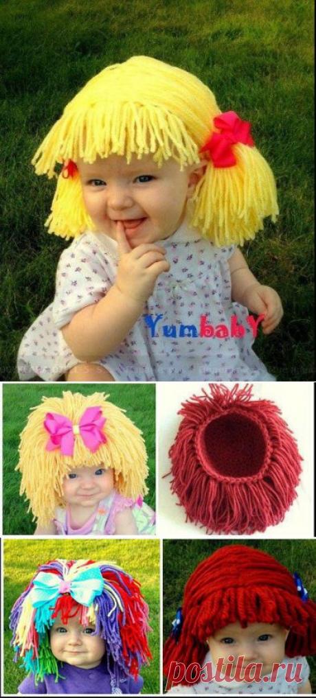 ШАПОЧКА - ПАРИК / Вязание крючком / Вязальная Авантюра