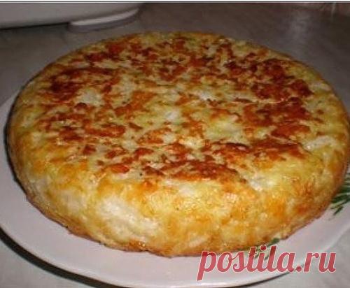 Шарлотка с капустой