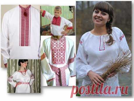 Шить просто! РУССКИЕ РУБАХИ
Рубаха у древних славян была основой любого ансамбля.