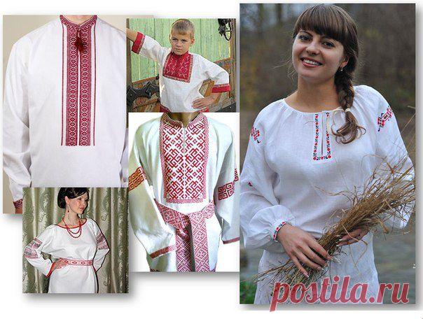 Шить просто! РУССКИЕ РУБАХИ
Рубаха у древних славян была основой любого ансамбля.