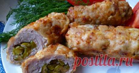 Мясные рулетики с огурцами - Четыре вкуса - медиаплатформа МирТесен