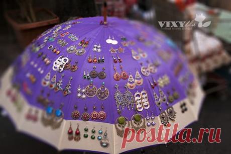 Зонт для украшений / Организованное хранение / Модный сайт о стильной переделке одежды и интерьера