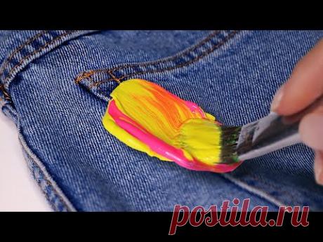 Кастом ДЖИНС!!