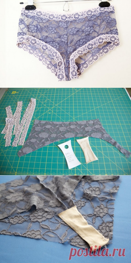 Rosy Ladyshorts: Construction • Cloth Habit