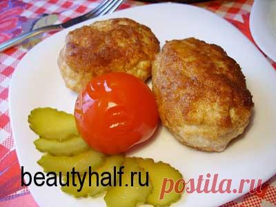 «Папараць-кветка» - куриные котлеты с сыром.