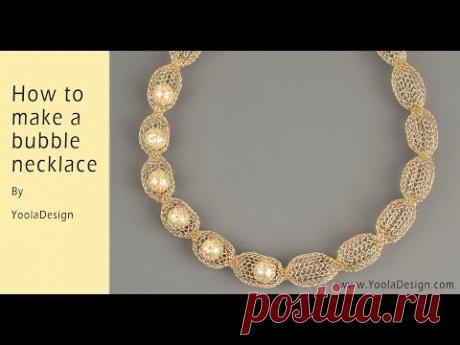 How to make a bubble necklace