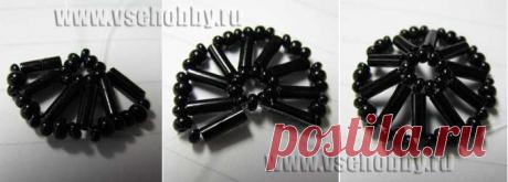 Бусина из стекляруса и бисера своими руками