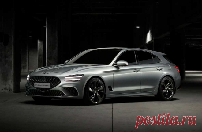 Genesis G70 Shooting Brake 2022: салон, экстерьер, характеристики