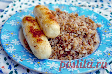 Сосиськи из курицы от Алии..