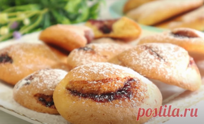 Быстрая и вкусная домашняя выпечка к чаю всего за 12 минут