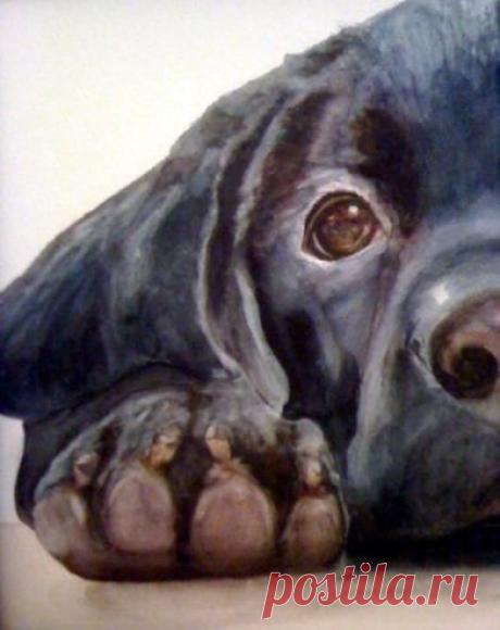 The painting is by Melanie's mom, who owns a studio in Little Washington, NC, and who posts her work on her facebook page, Watercolours by Carol Ma…