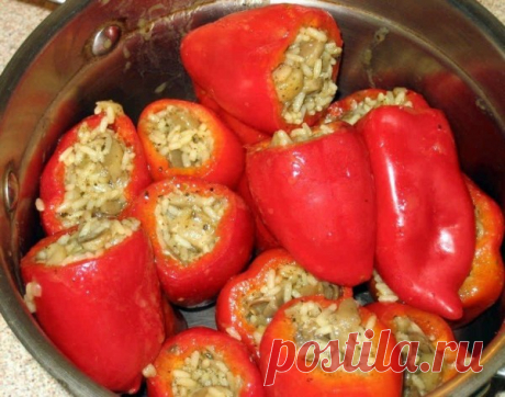 Фаршированный перец в духовке-рецепты вкусного блюда