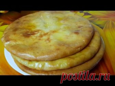 Лепёшки с картошкой и сыром на кефире