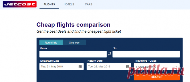 Cheap flights: Find cheap airfares | JETCOST