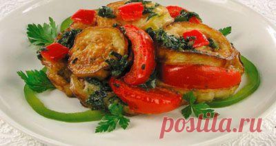 Баклажаны по-гречески. - Рецепты -