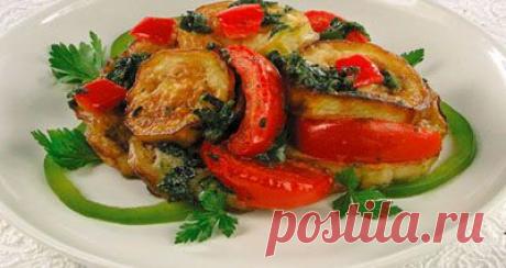 Баклажаны по-гречески. - Рецепты -