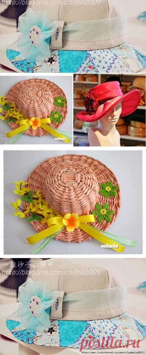 Шляпа своими руками (идеи) | Кладовочка идей