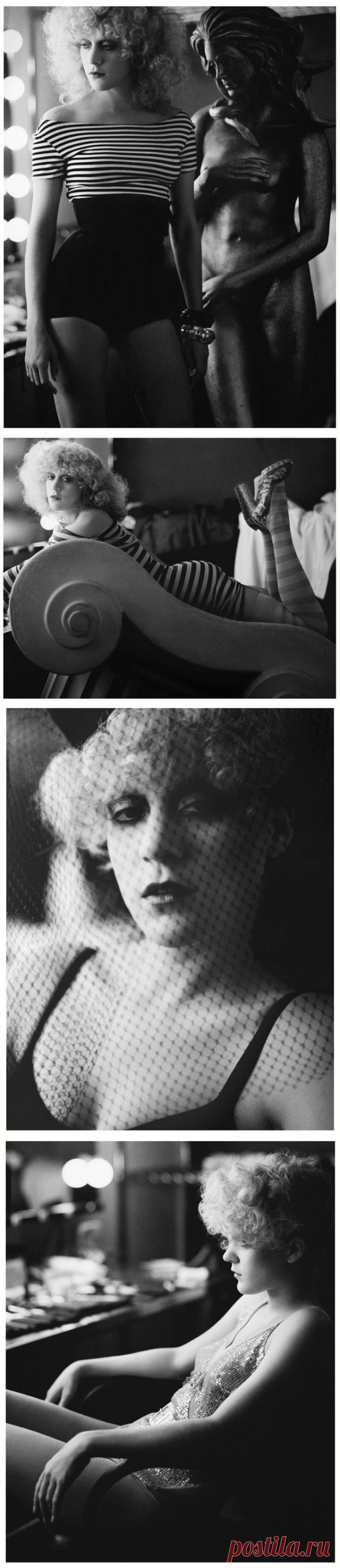 Хлое Севиньи (Chloe Sevigny) в фотосессии Инес ван Ламсвеерде (Inez van Lamsweerde) и Винуда Матадина (Vinoodh Matadin) (2003).