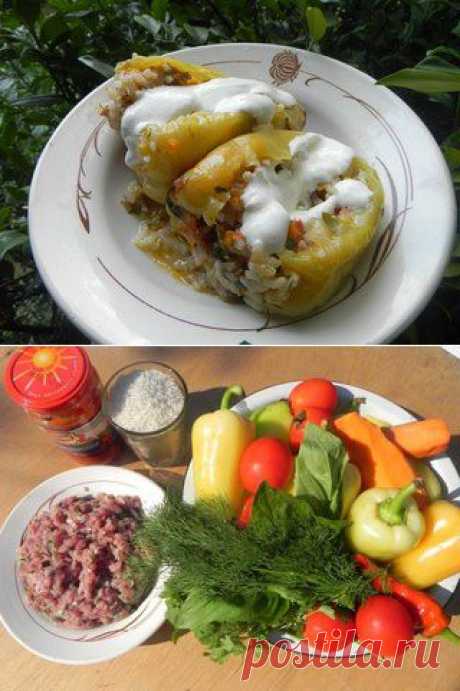 Перцы фаршированные.