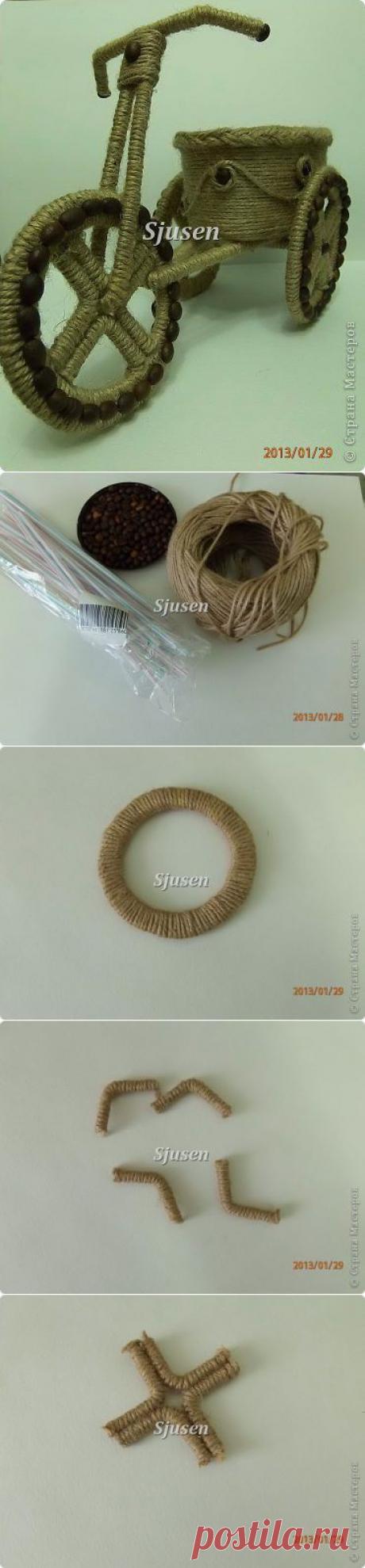 велосипед-кашпо - Самое интересное в блогах