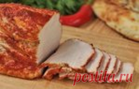 Пастрома из индюшиной/куриной грудки