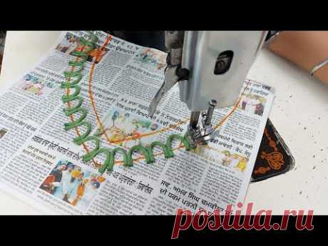 Dori Loops के साथ बनाएं एकदम नया Neck डिज़ाइन | Beautiful Neck Design with Dori - YouTube