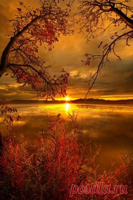 Nature's beauties. — letslookingattheworldstuff: Sunset by Ivan...
