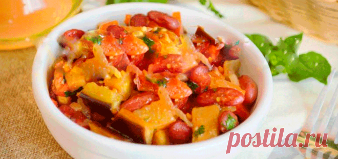 Ароматное ЛОБИО из красной фасоли по-грузински. Пальчики оближешь!