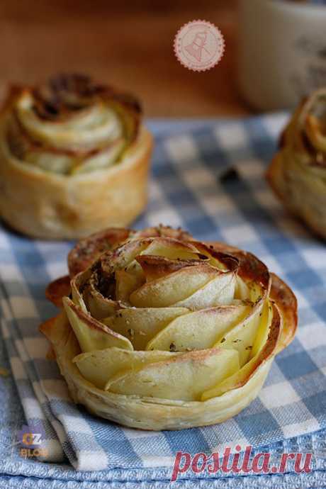 ROSE DI PATATE ricetta antipasto veloce