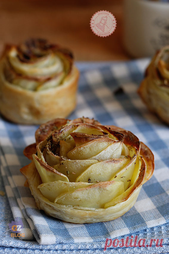 ROSE DI PATATE ricetta antipasto veloce