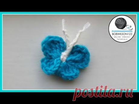 Crochet Butterfly Tutorial - Bloopers at the end