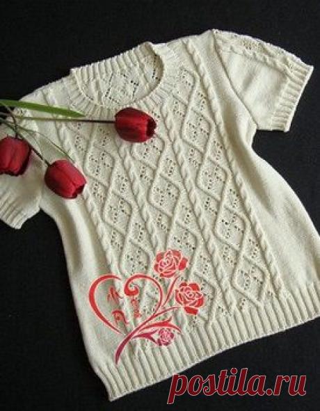 Узор для вязания кофты спицами | Рукоделие и вязание