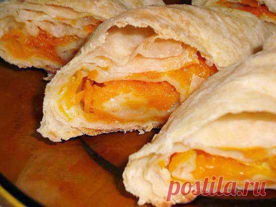 Плацинды с начинкой из тыквы