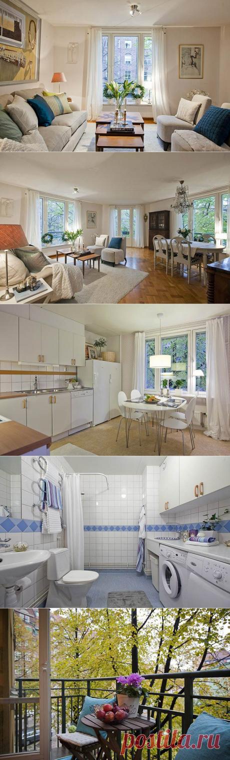 Скандинавская простота в дизайне квартиры | Фотографии красивых интерьеров