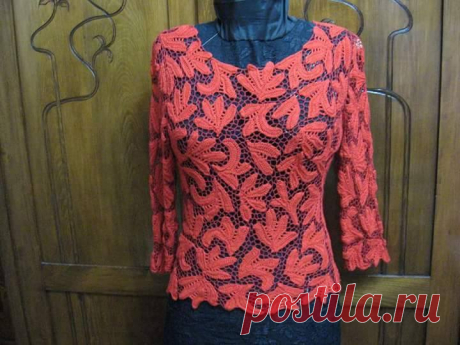 Rochii/bluze facute manual dantela irlandeza