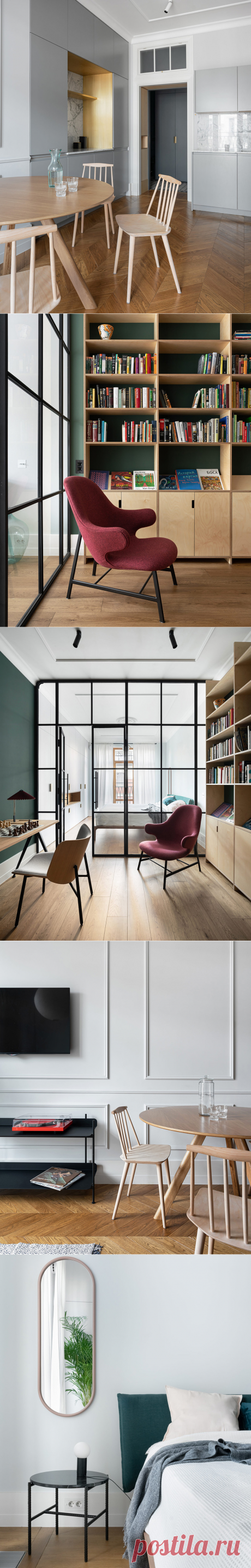 Katarsis Architects: квартира 90 кв. метров в Петербурге