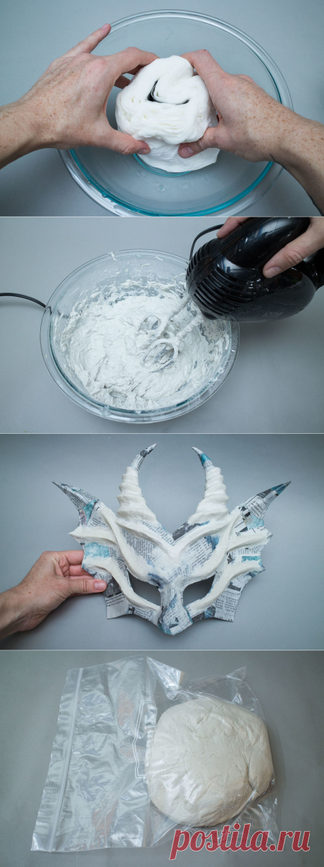 Бумажная глина — своими руками