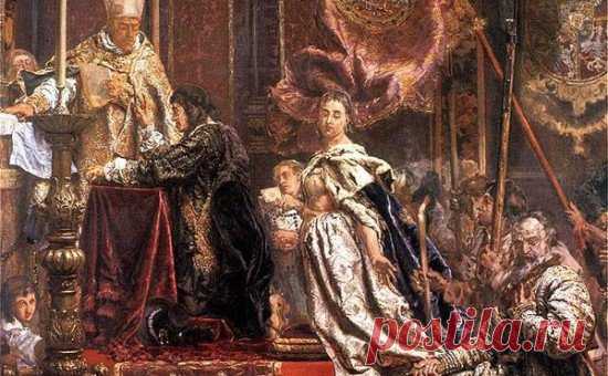 Присяга Яна Казимира в Латинском соборе 1 апреля 1656 года (фрагмент картины Яна Матейко)