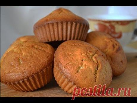 Кексы на кефире рецепт.Кексы на кефире с шоколадом. - YouTube