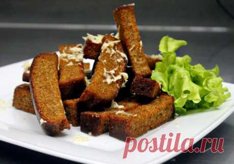 Чесночные гренки