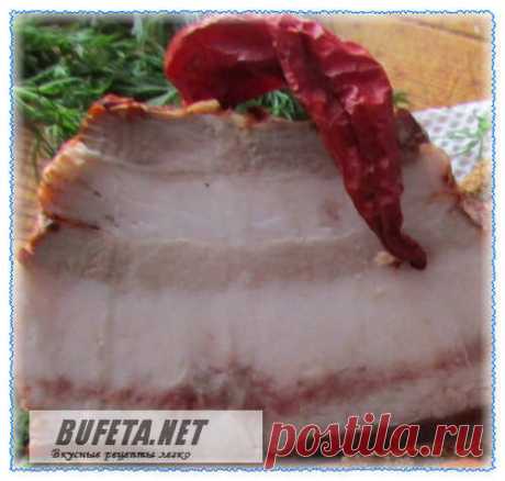 Как засолить сало в банке