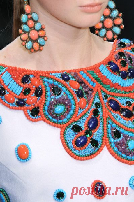 (58) Beadwork#Andrew Gn Spring 2009 Details | details...fashion