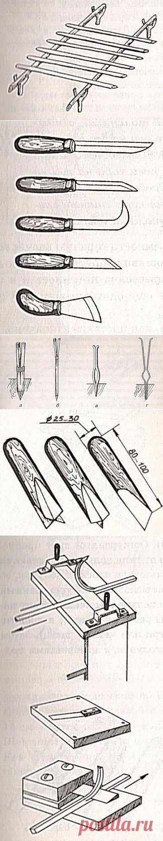 Плетение из лозы, плетеные корзины, мебель из лозы