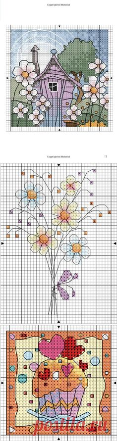 (127) 20 to Make: Mini Cross Stitch | Sticken